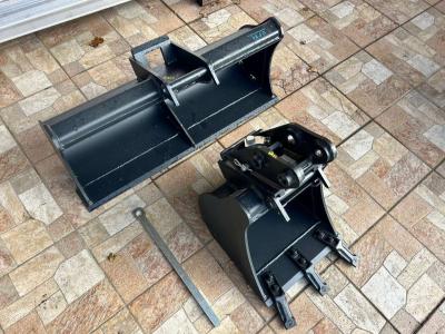 KIT NUOVO N° 02 BENNE MM 400 MM 1000 + ATTACCO RAP Set de cazos vendida por Valle Dorata Macchine