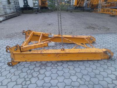 Adaptador de eje trasero para grúa para Liebherr 45K vendida por Niederstätter Spa