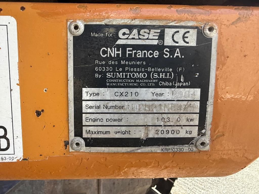 Case Cx210 Foto 14