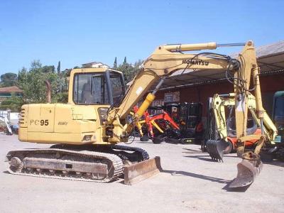 Komatsu PC95R Foto 1