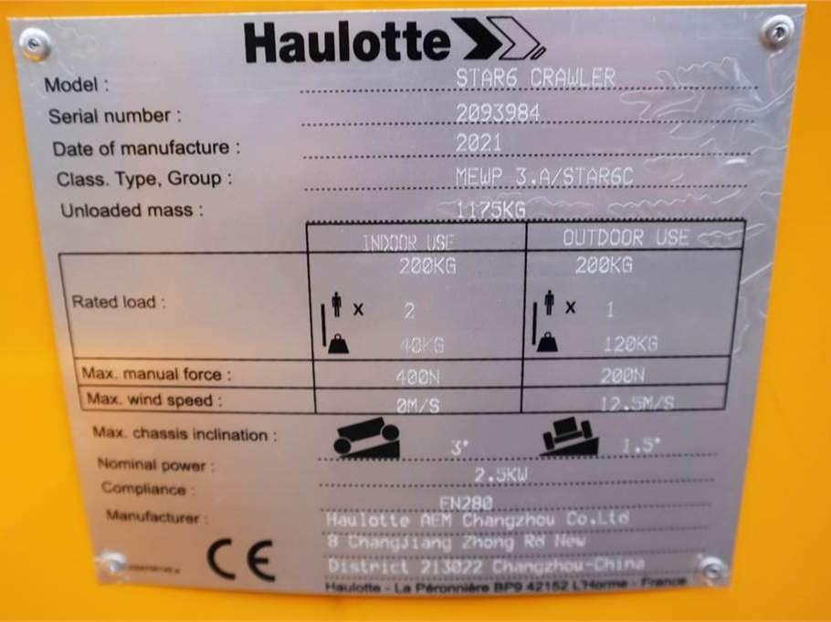 Haulotte STAR 6 CRAWLER Foto 6