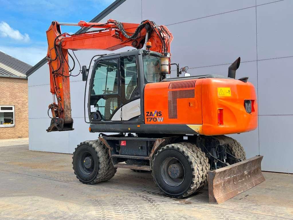Hitachi ZX170W-5B - Blade / Triple Boom / Auto Greasing Foto 3