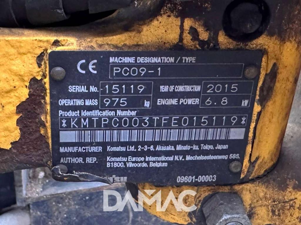 Komatsu PC09 Foto 19