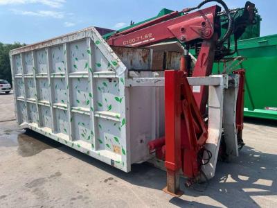 CONTAINER SCARRABILE USATO A CIELO APERTO CON GRU vendida por Aurora Srl