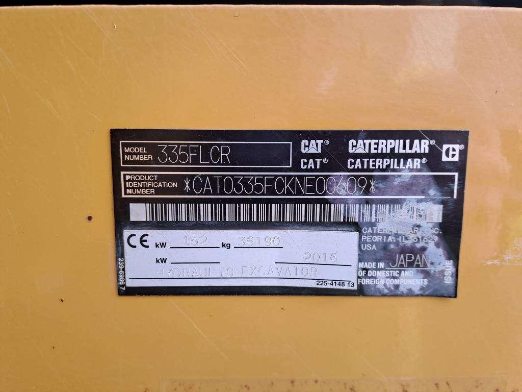 Caterpillar 335 F L CR Foto 12