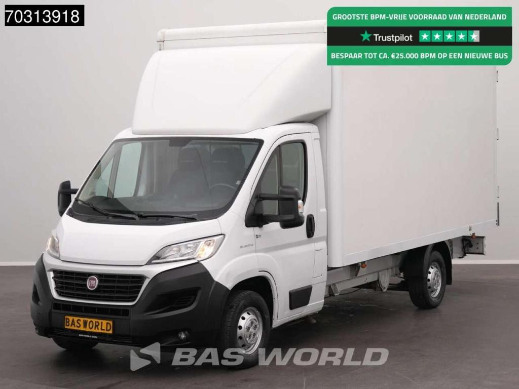 Fiat Ducato Bakwagen Achterdeuren 150PK Navi Airco Cruise Euro6 Meubelbak Koffer Airco Cruise control Foto 1