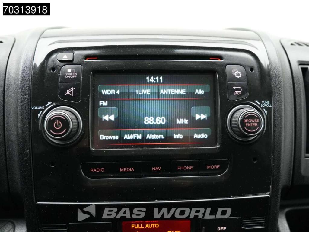 Fiat Ducato Bakwagen Achterdeuren 150PK Navi Airco Cruise Euro6 Meubelbak Koffer Airco Cruise control Foto 14