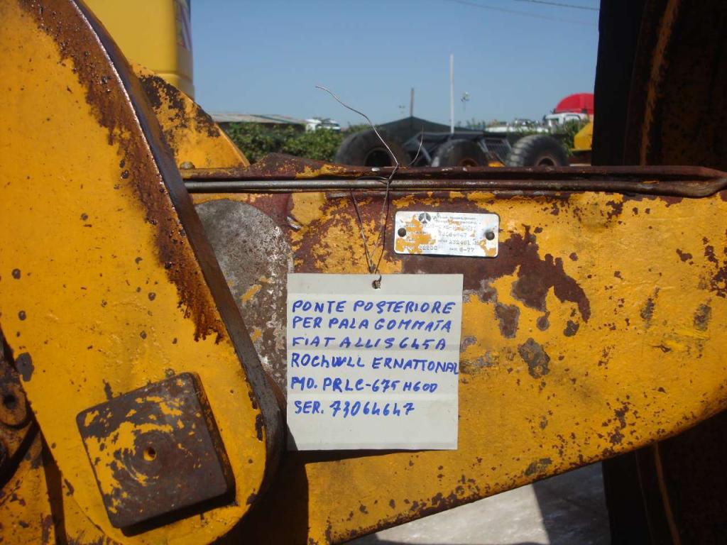 Eje posterior para Fiat Allis 645 Foto 4