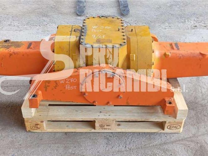 TCM Eje posterior para Fiat Hitachi W 270 Foto 6