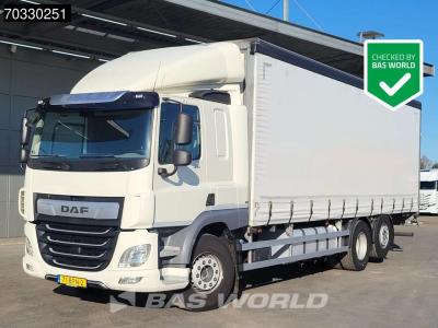 Daf CF 410 CF 6X2 NL-Truck Curtainsider APK Lift+steering axle MX Engine brake Euro 6 vendida por BAS World B.V.