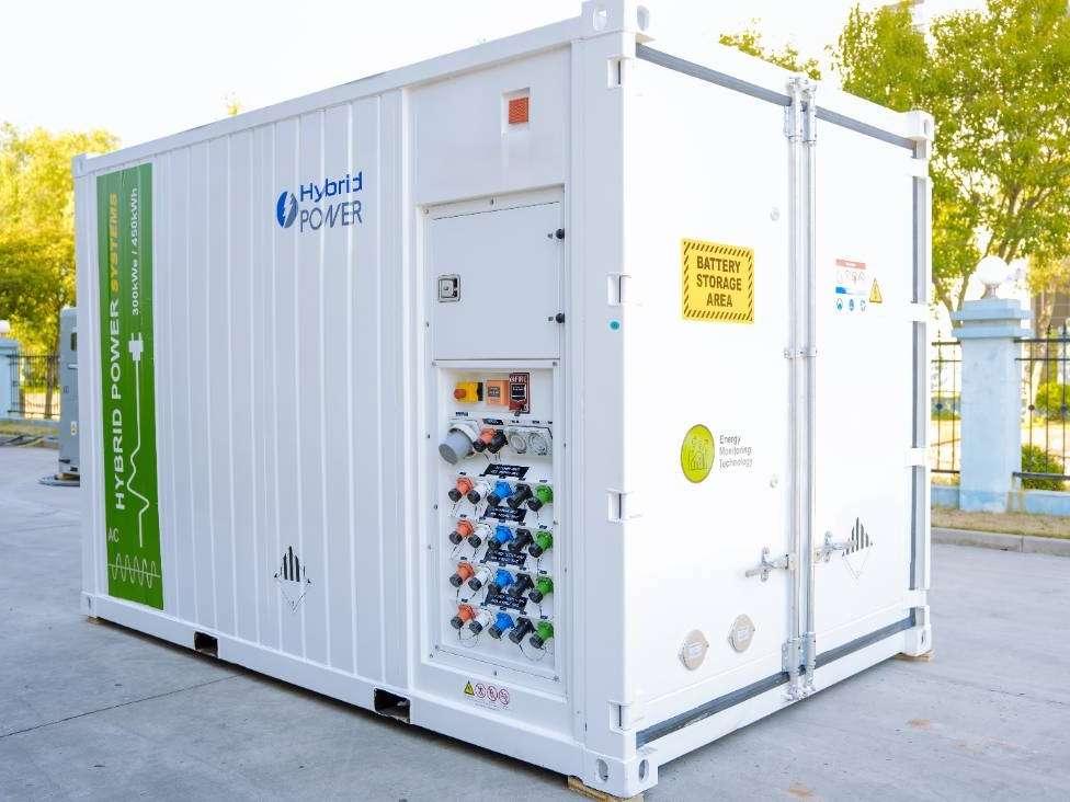 PHE375 Hybrid Energy System- 375 kVA - 474 kWh Grupo electrógeno Foto 5