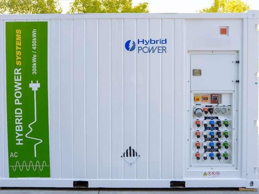 PHE375 Hybrid Energy System- 375 kVA - 474 kWh Grupo electrógeno Foto 7