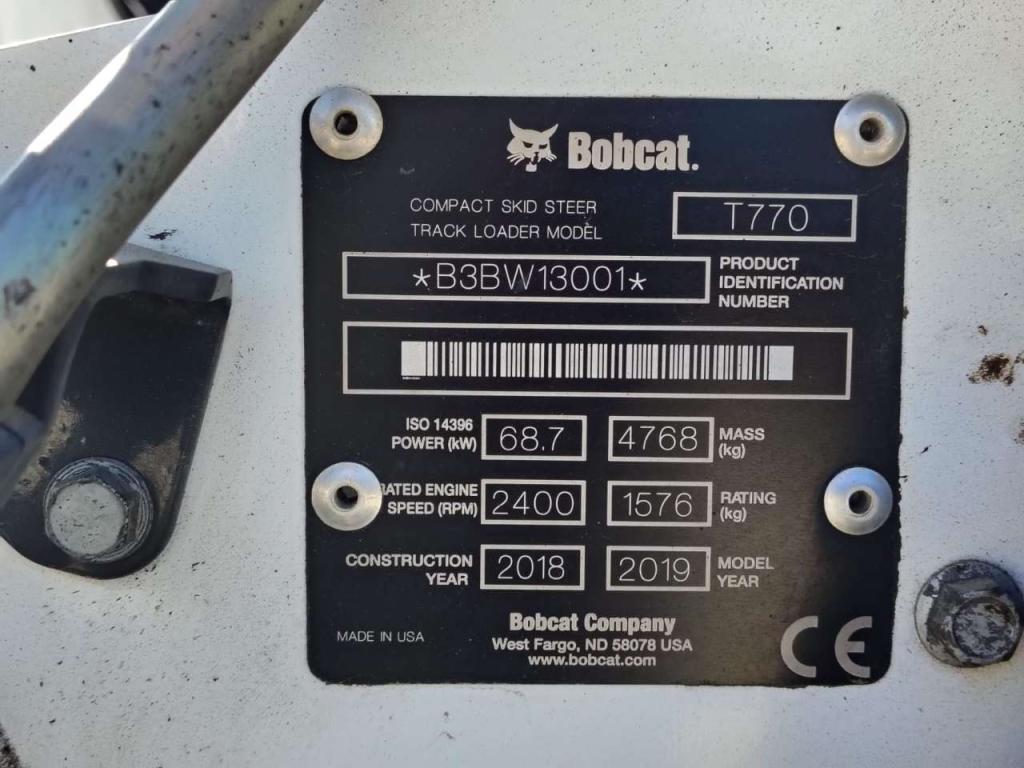 Bobcat T 770 Foto 26