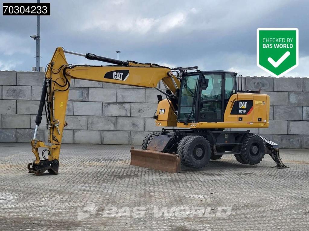 Caterpillar M316 F M316F Outrigger + Blade Foto 1