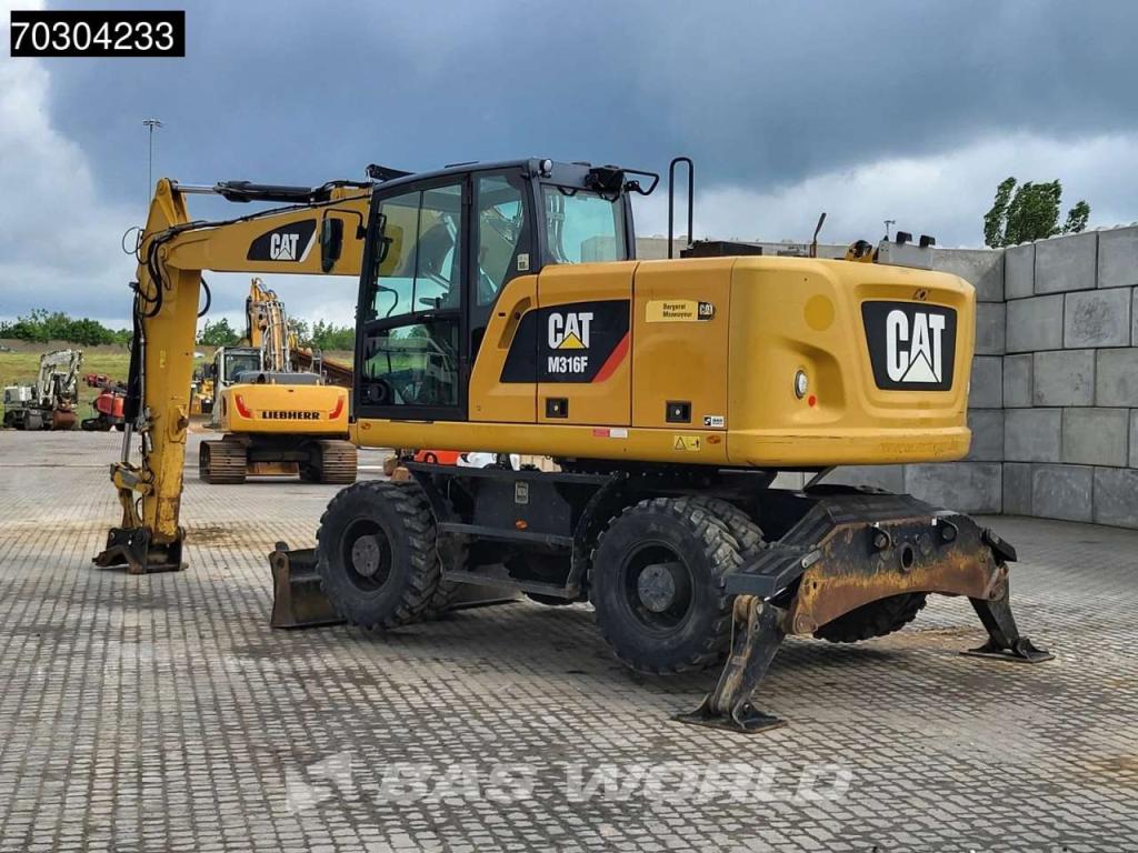 Caterpillar M316 F M316F Outrigger + Blade Foto 5