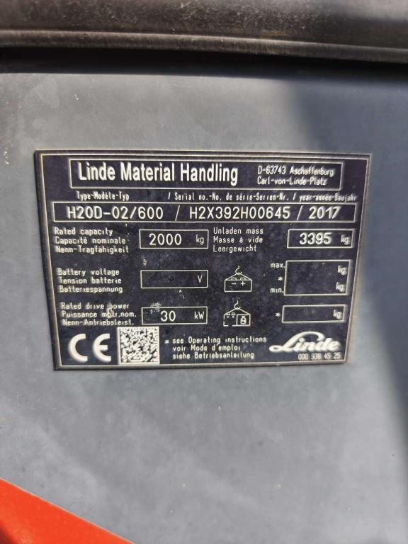 Linde H20D-02/600 Foto 8