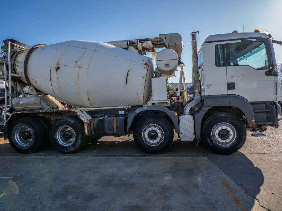 Man TGS 32.360 BB+LIEBHERR 8m3+TAPIS THEAMS 12m Foto 10