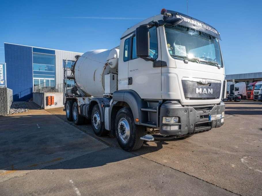 Man TGS 32.360 BB+LIEBHERR 8m3+TAPIS THEAMS 12m Foto 11