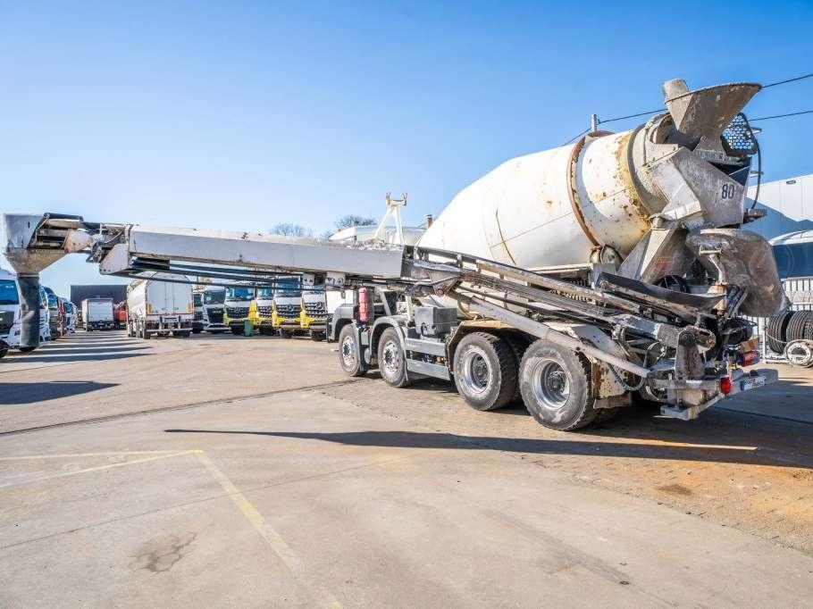 Man TGS 32.360 BB+LIEBHERR 8m3+TAPIS THEAMS 12m Foto 5