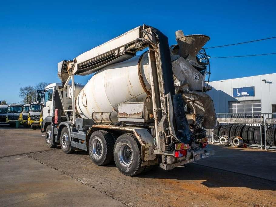 Man TGS 32.360 BB+LIEBHERR 8m3+TAPIS THEAMS 12m Foto 7