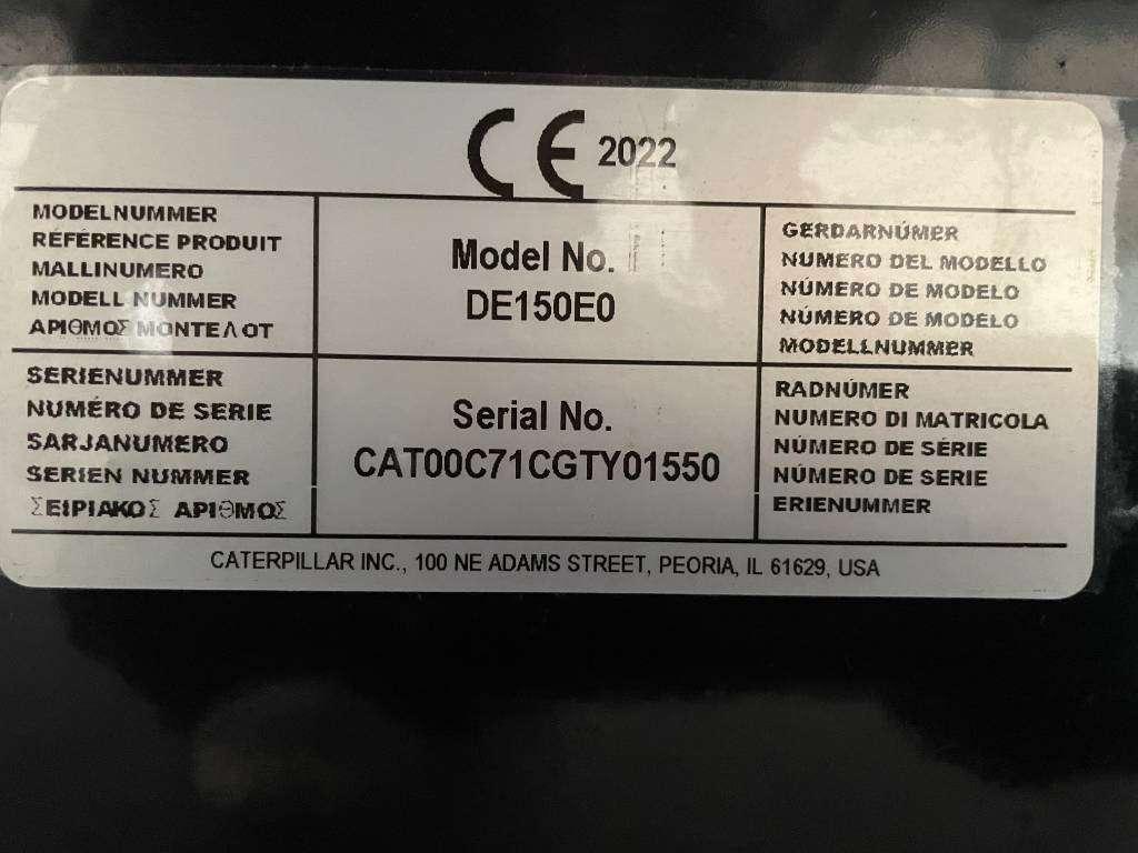 Caterpillar DE150E0 - 150 kVA Surplus Generator - DPX-12663 Foto 22