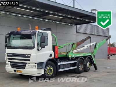 Daf CF75.310 6X2 NL-truck Multilift Skiploader Automatic Steering Axle Euro 5 vendida por BAS World B.V.