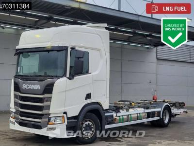 Scania R410 4X2 LNG Engine BDF 1500kg Ladebordwand Retarder Euro 6 vendida por BAS World B.V.