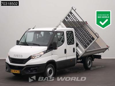 Iveco Daily 35S16 Automaat Driezijdige Kipper Dubbel Cabine 3,5t Trekhaak 160PK Airco Camera Euro6 Tipper vendida por BAS World B.V.