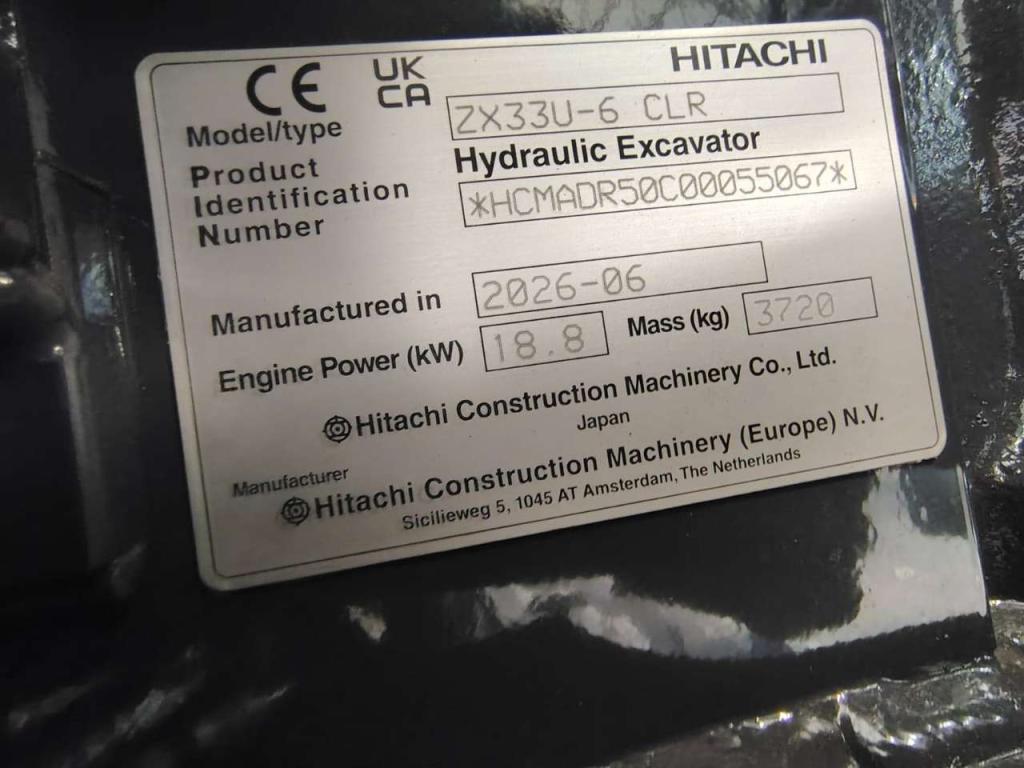Hitachi ZX 33U-6 CLR Foto 14