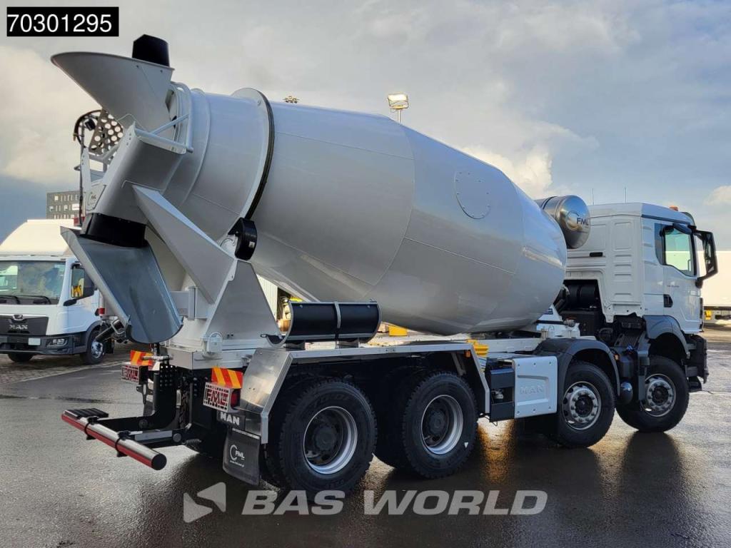 Man 35.440 8X4 NEW! 10m3 mixer Steelsuspension Automatic Euro 6 Foto 15