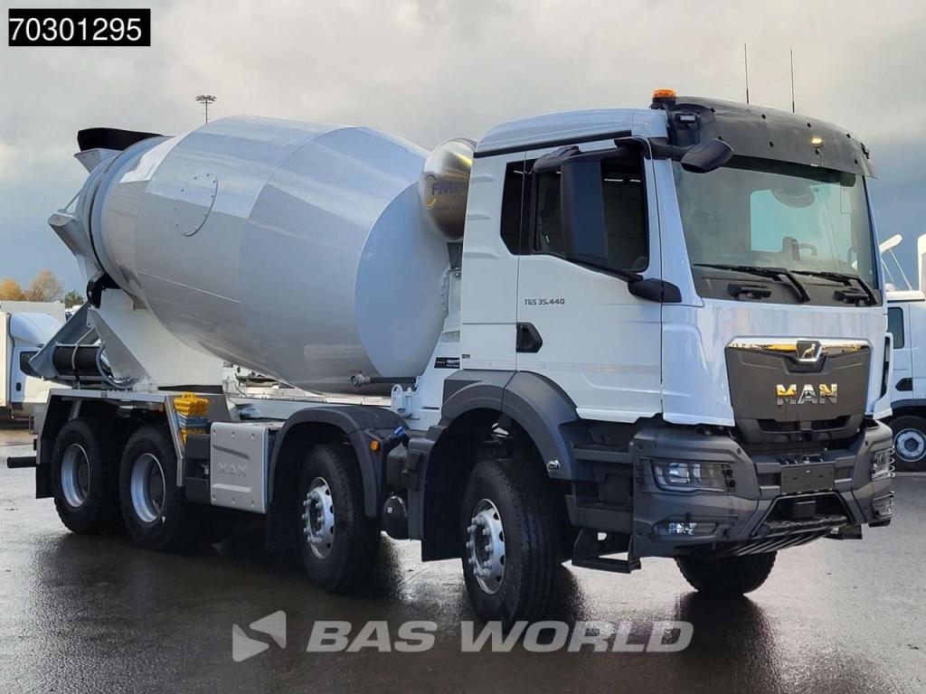 Man 35.440 8X4 NEW! 10m3 mixer Steelsuspension Automatic Euro 6 Foto 16