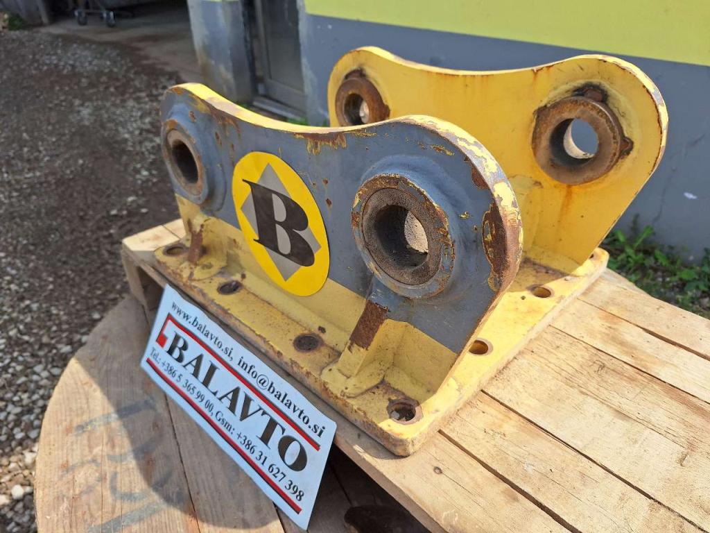 pin-on for 12-15 ton excavators Attachment plate Foto 3