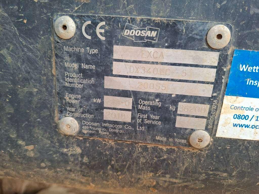 Doosan DX340LC-5 (Full Topcon 3D GPS) Foto 17