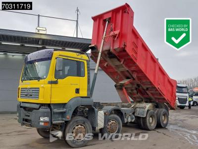 Man TGA 41.480 TGA 8X8 15m3 Meiller tipper 8x8 Full Steel Manual Gearbox Big-Axle vendida por BAS World B.V.