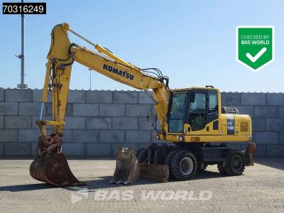 Komatsu PW180 -7E0 OUTRIGGERS + BLADE vendida por BAS World B.V.