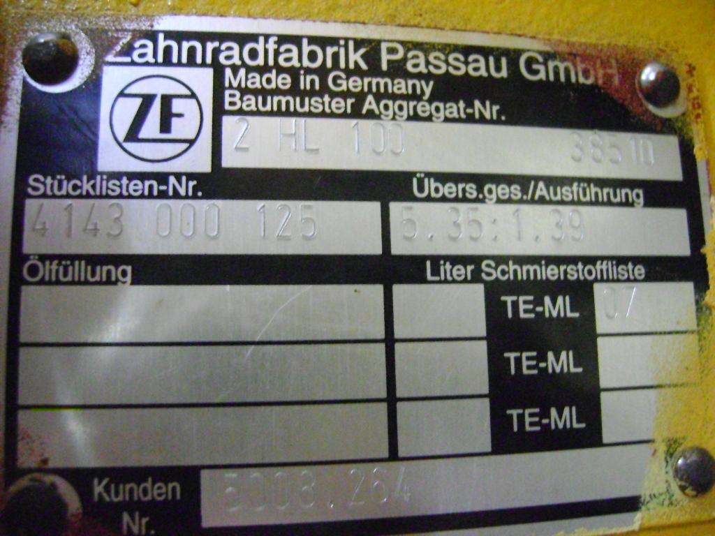 Transmisión para Liebherr A 900 Foto 2