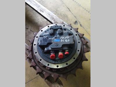 Motor de tracción para Volvo Ec 140 vendida por PRV Ricambi Srl