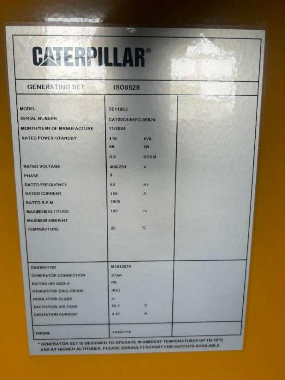 Caterpillar DE110E2 - Generator - DPX-18014 Foto 9