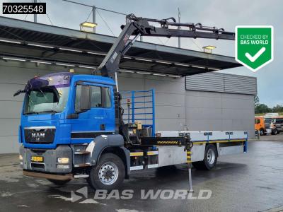 Man TGS 18.320 4X4 NL-Truck APK  HIAB 166-D5 DUO Kran Crane Manual Euro 4 vendida por BAS World B.V.