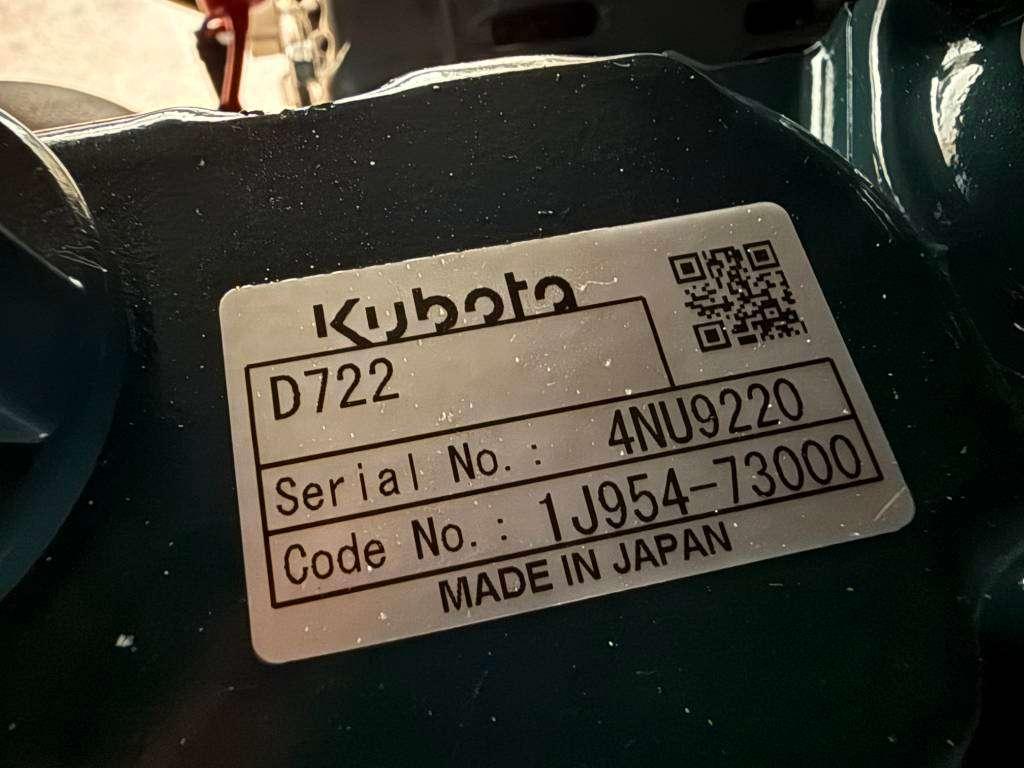Kubota D722 - MPS113TDE - 10 kVA - Genset - DPX-25122 Foto 12
