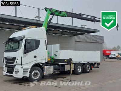 Iveco Stralis 510 6X2 Palfinger PK18002 Lift+steering axle 2500kg Ladebordwand Automatic Euro 6 vendida por BAS World B.V.