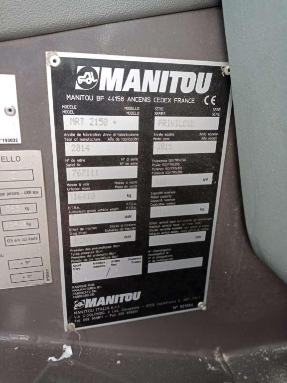 Manitou MRT 2150+ Foto 5