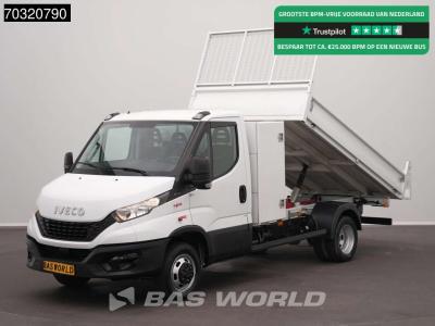 Iveco Daily 35C16 3.0L Kipper met Kist Dubbellucht 3,5t Trekhaak Navi Airco Cruise Camera Euro6 Tipper Be vendida por BAS World B.V.