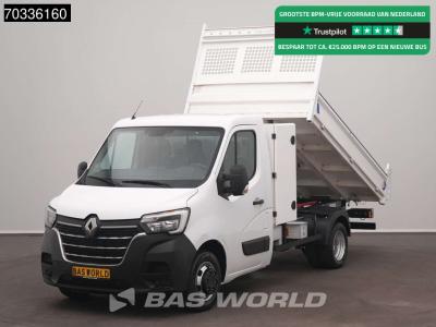 Renault Master 130PK Kipper 3,5t Trekhaak Dubbellucht met Kist Airco Cruise Euro6 Benne Kieper Tipper Airco vendida por BAS World B.V.