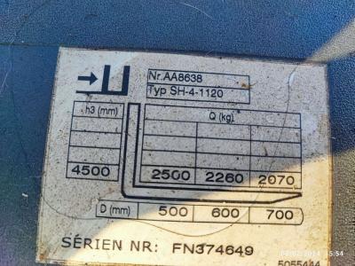 Jungheinrich DFG425 vendida por Omeco Spa