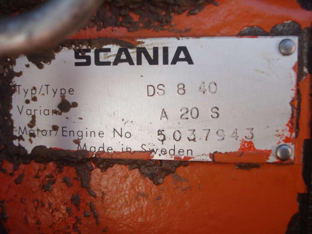 Motor para Scania DS840 Foto 6