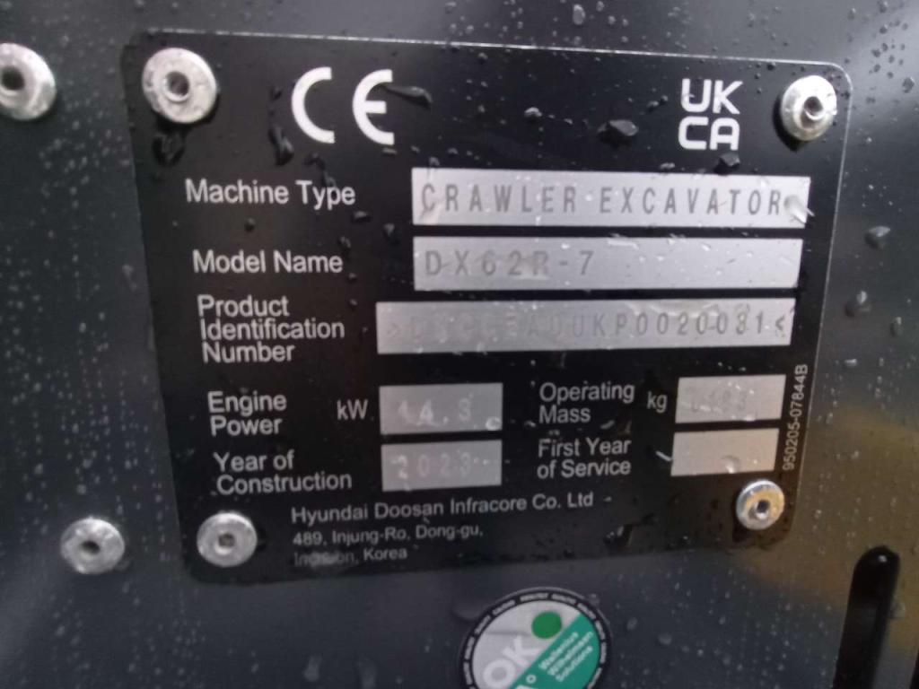 Develon DX62R-7 Foto 8