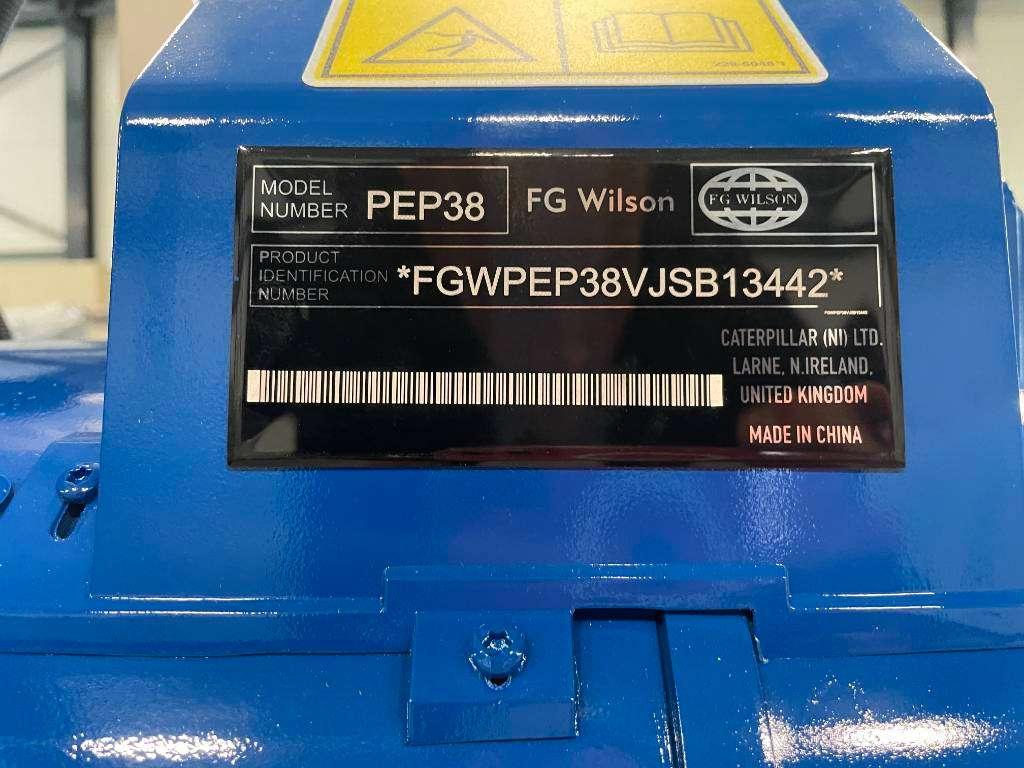 FG Wilson P55-3 - 55 kVA Open Genset - DPX-16005-O Foto 12