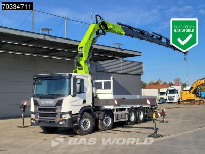 Scania P500 8X4 New! Zoomlion ZLK7600V8 Crane Kran Remote Control LED ACC vendida por BAS World B.V.