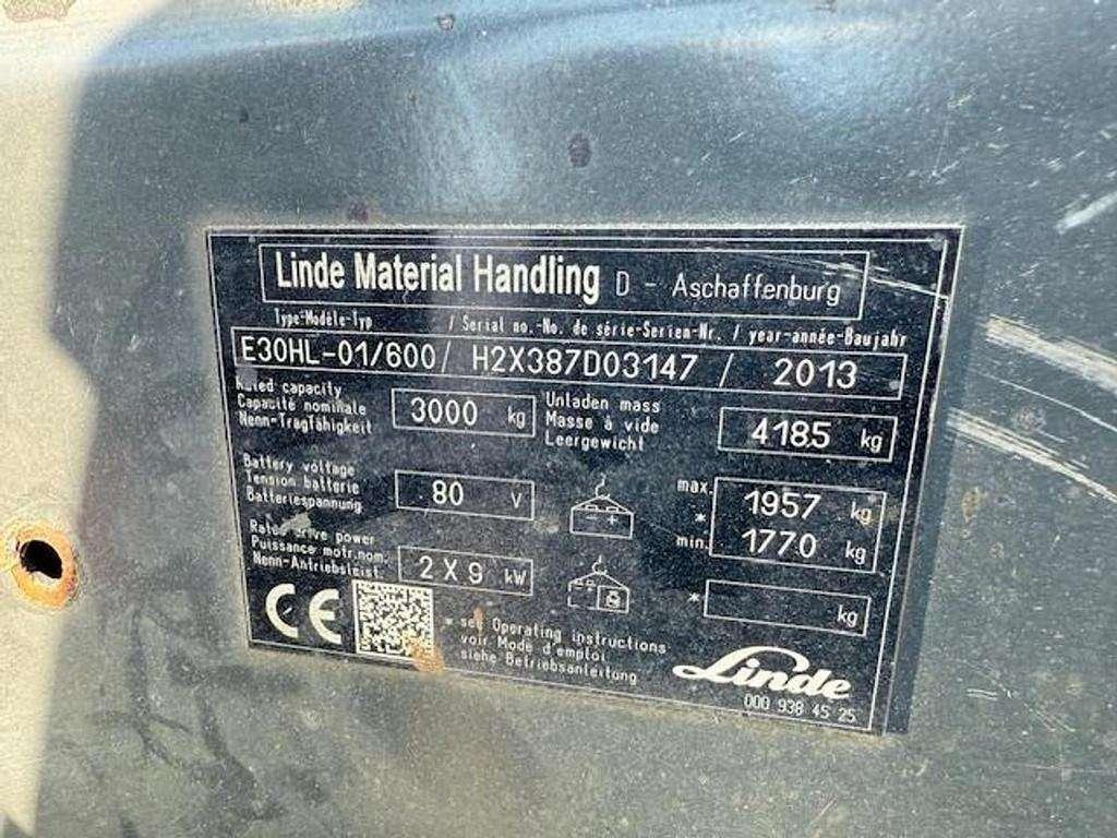 Linde E30 HL – 01/600 Foto 8
